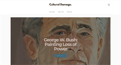Desktop Screenshot of culturaldamage.com